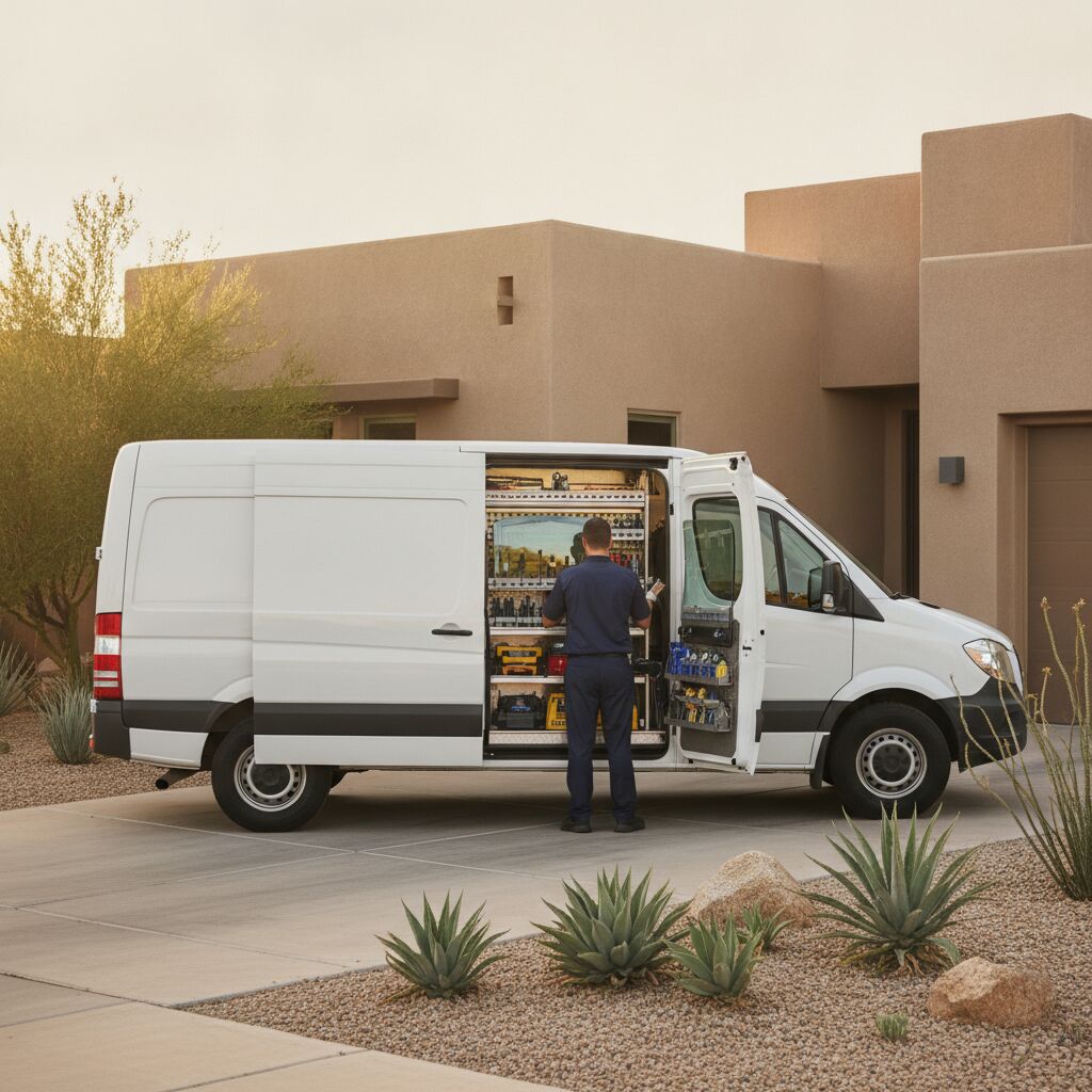 San Tan Auto Glass mobile service van